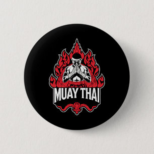 Muay Thai Thai Boxing 1 6 Cm Round Badge