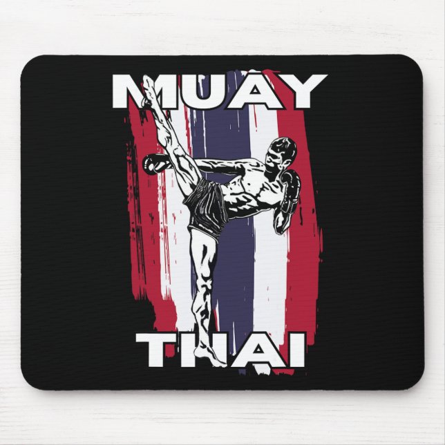 Muay Thai , Thai Boxing  Mouse Pad (Front)
