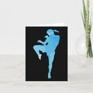 Muay Thai Thai Boxing Sport Card