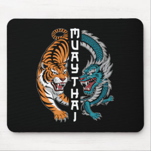 Muay Thai Thailand Boxing Muay Thai Fan Men Women  Mouse Pad