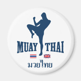 Muay Thai Thailand United Kingdom Magnet