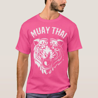 Muay Thai Tiger Head Nak Muay Kickboxing T-Shirt