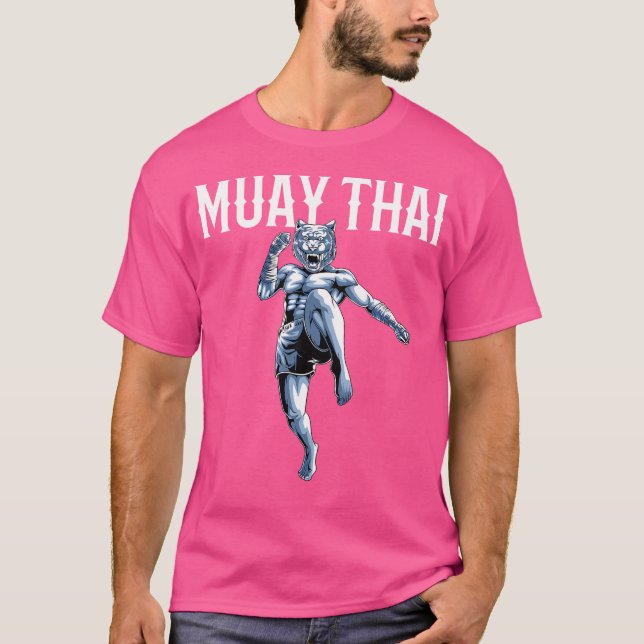 Muay Thai Tiger Nak Muay Kickboxing T-Shirt (Front)