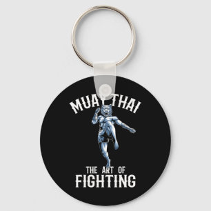 Muay Thai Tiger - Thai Boxing And Kickboxing _1 Key Ring