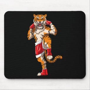 Muay Thai Tiger - Thai Boxing And Kickboxing  Mouse Pad