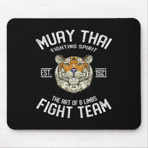 Muay Thai Tiger Thai Boxing Kickboxing Mouse Pad