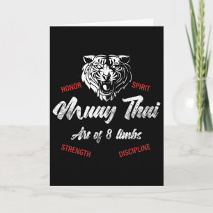 Muay Thai Tiger - Tiger Thai Boxing And Kickboxing Card