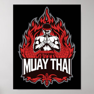 Muay Thai - Traditional Thai Boxing Poster