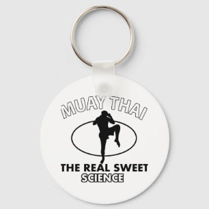 Muay Thai Vector designs Key Ring