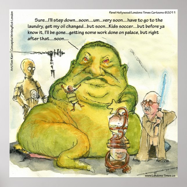 Mubarak Won't Leave Posters (Front)