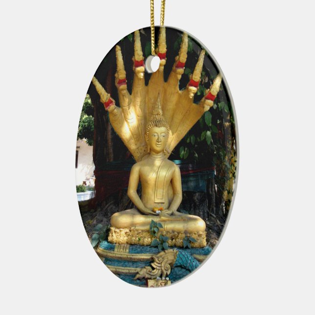 Mucalinda Ceramic Tree Decoration (Left)