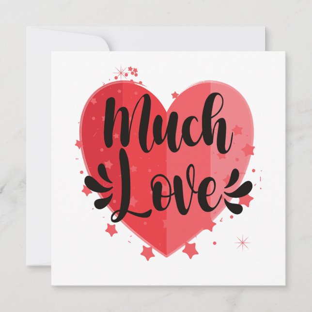 Much Love, Big Heart (Front)