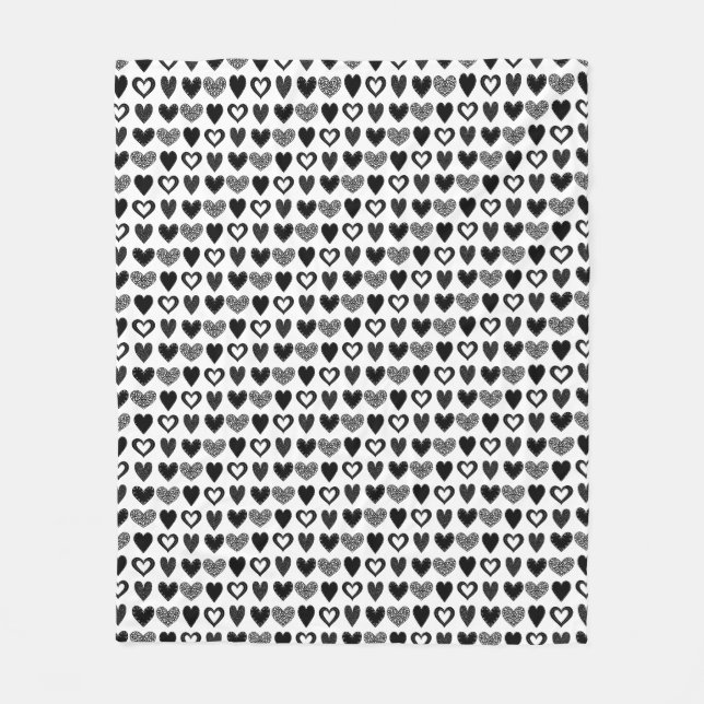 Much Love Fleece Blanket (Front)