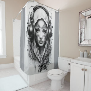 Much Love Shower Curtain