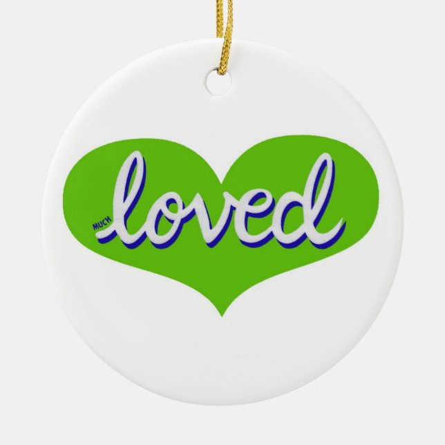 Much Loved - Ornament (Front)
