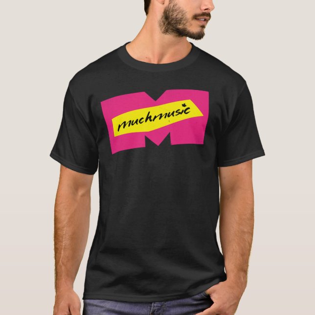 MUCH MUSIC RETRO LOGO   T-Shirt (Front)