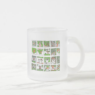 Much pretty drawings of Placide Geurts digs Frosted Glass Coffee Mug