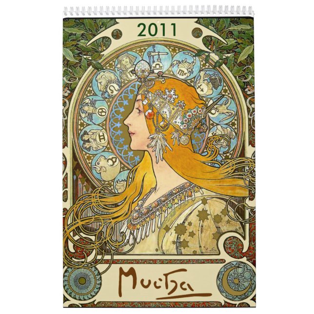 Mucha 2011 Calendar (Cover)