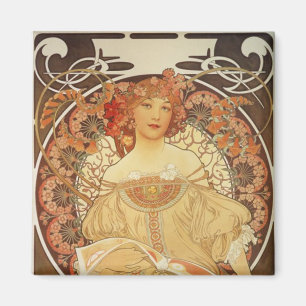 Mucha-2-1890 Magnet