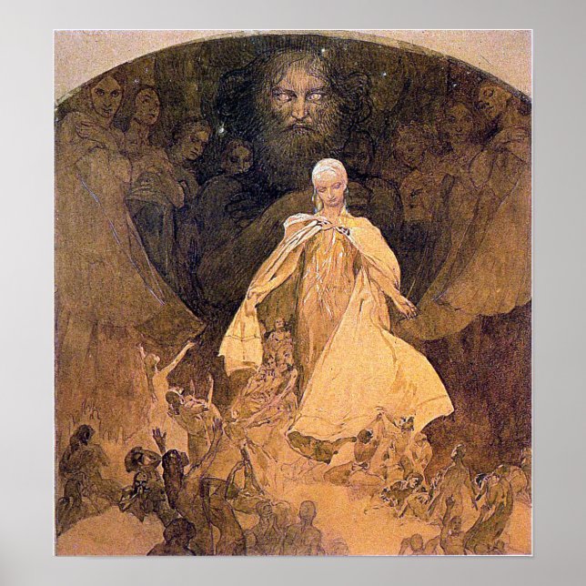 Mucha - Age Of Wisdom 1938 Poster (Front)