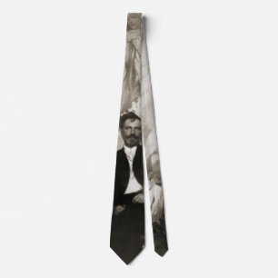 Mucha and Madonna 1905 Tie