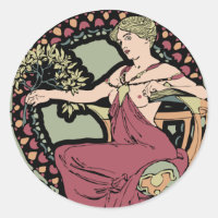 Mucha art nouveau