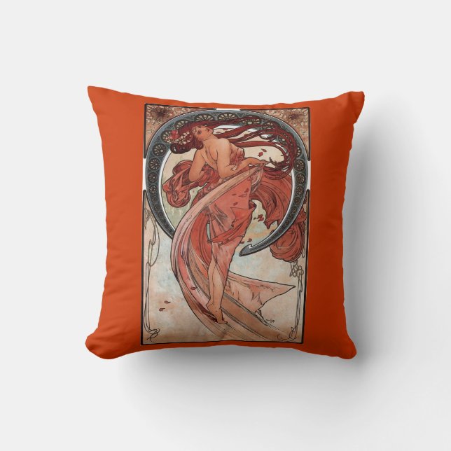 Mucha Dance and Gypsy pillow (Front)