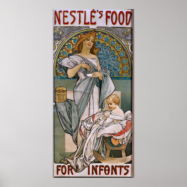 Mucha - Food For Infants Poster (Front)
