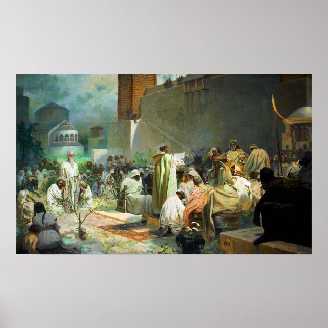 Mucha - Introduction Of Slavonic Liturgy Poster (Front)