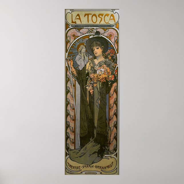 Mucha - La Tosca 1901 Poster (Front)