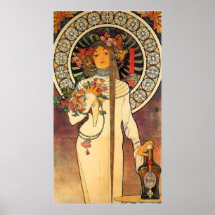 Mucha - La Trappistine Poster