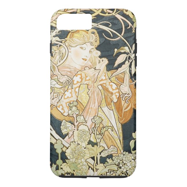 Mucha’s Femme a la Marguerite Case-Mate iPhone Case (Back)