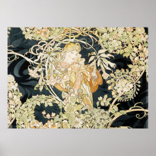 Mucha’s Femme a la Marguerite Poster