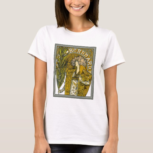 Mucha - Sarah Bernhardt - Gismonda T-Shirt (Front)
