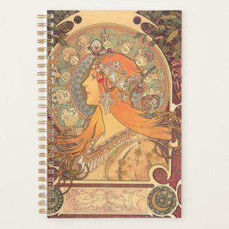 Mucha Themed Design Planner