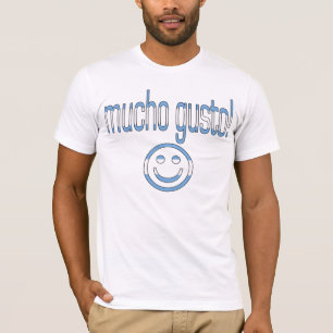 Mucho Gusto! Argentina Flag Colours T-Shirt