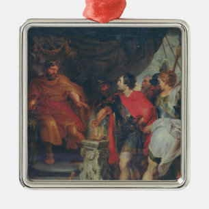 Mucius Scaevola before Lars Porsena, c.1618-20 Metal Tree Decoration