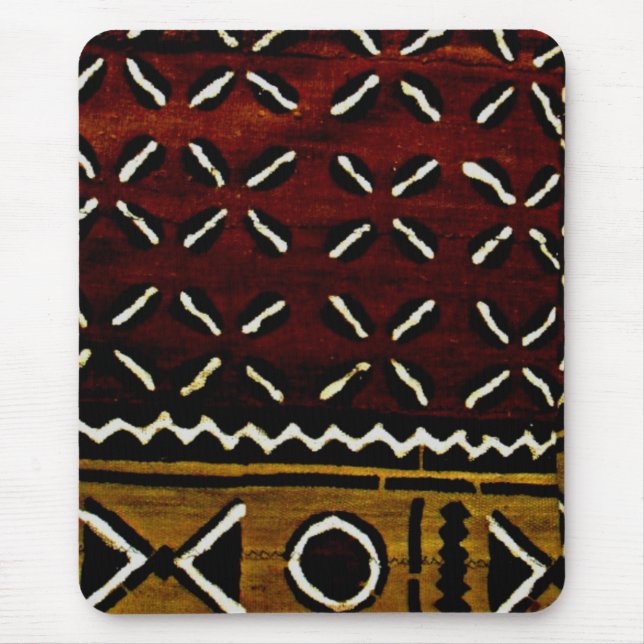 mud cloth print mouse pad (Front)