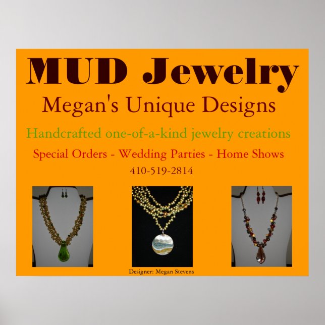MUD Jewellery Poster (Front)