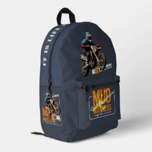 Mud Madness   Printed Backpack