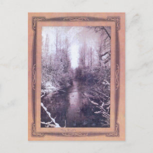 Mud River, BC Memory Postcard