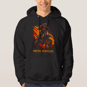 Mud sweat and gears dirt bike riders motocross hoodie