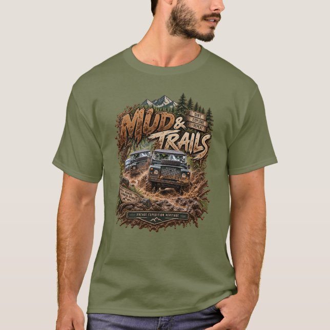 Mud & Trails T-Shirt (Front)