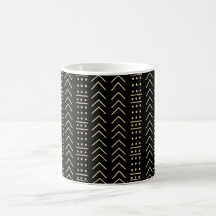 Mudcloth Black II Coffee Mug