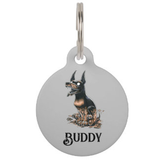 Muddy Boo Buddy Pet ID Tag
