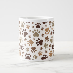 Muddy Paw Prints Mug