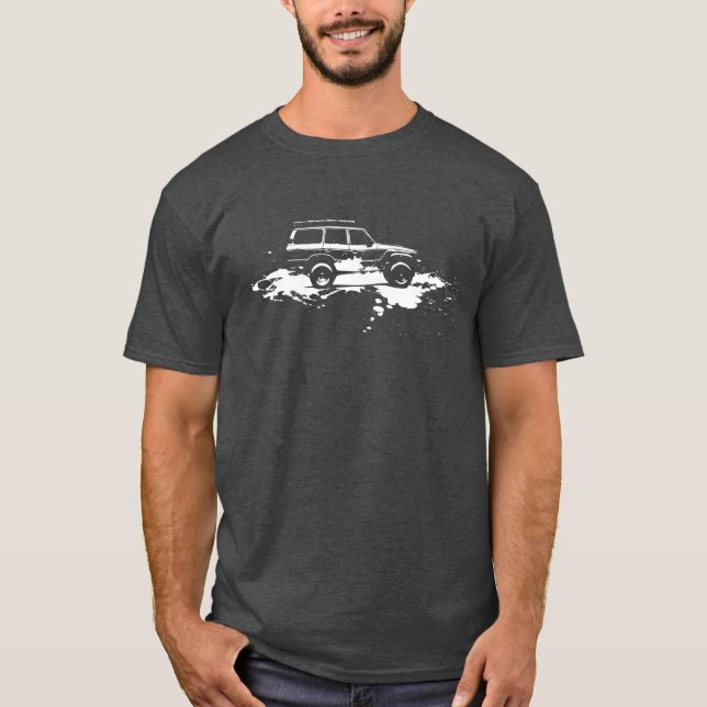 Muddy Toyota 4Runner paint splatter shirt (Front)