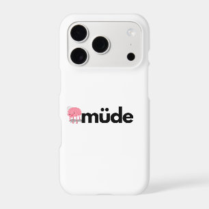 Müde – Minimalist aesthetic iPhone 17 pro case