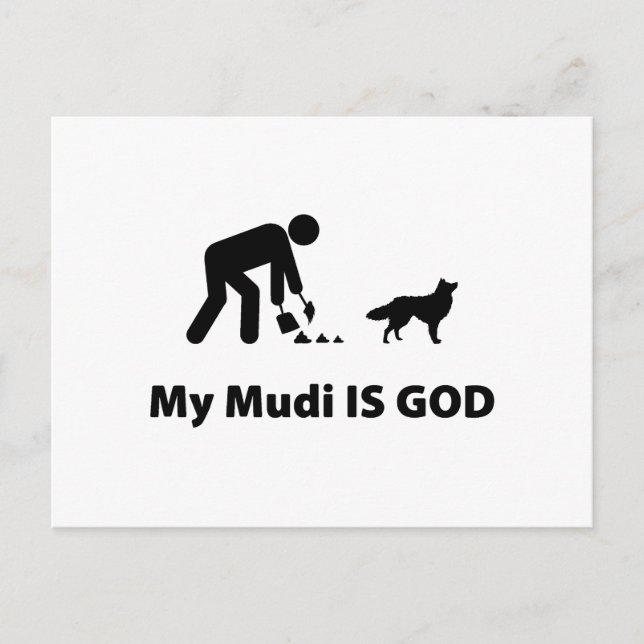 Mudi Postcard (Front)