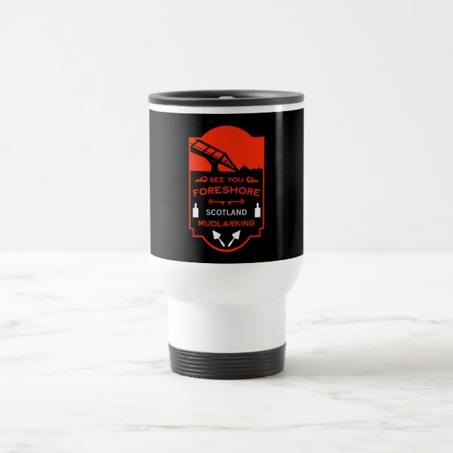 Mudlarking Foreshore History Travel Mug (Center)
